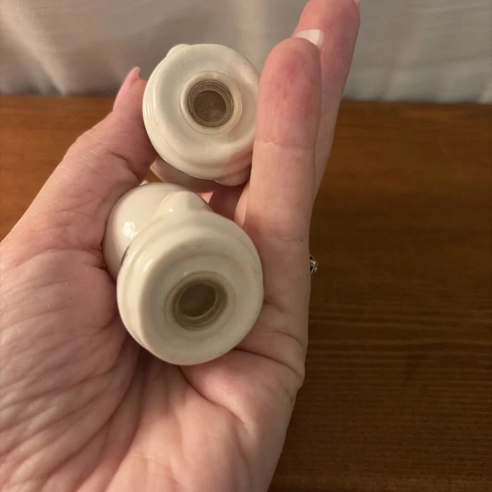 Mercis By Pluto White Rabbit Salt and Pepper Shakers
